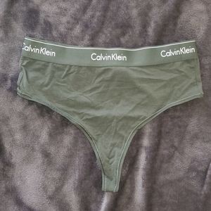 Calvin Klein, Large, Green panties